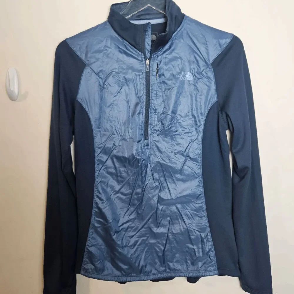 The North Face Flash Dry Full Zip Jacket Women's Blue Size Medium